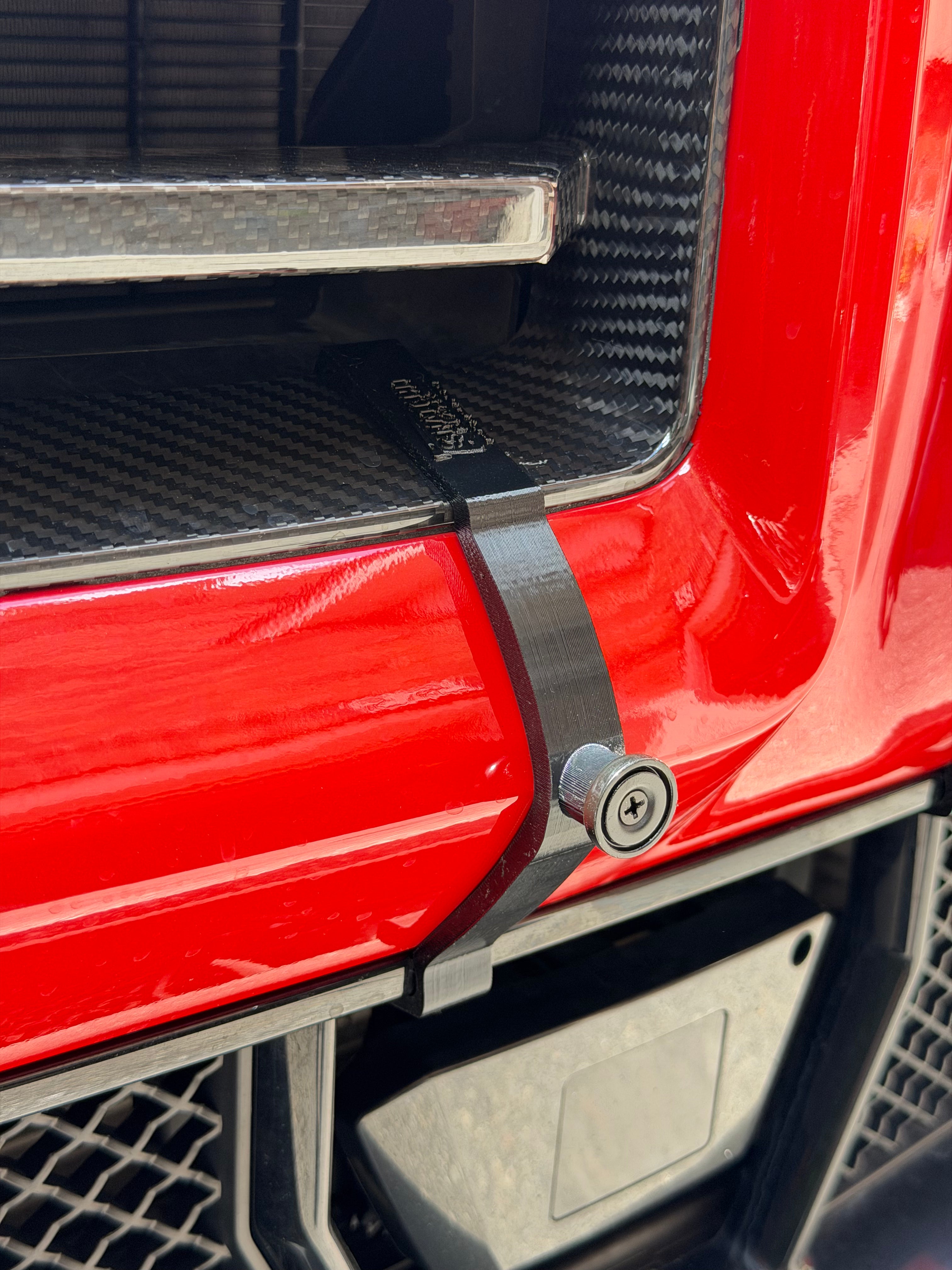 SnatchIt Plates G87 M2 Custom Removable Front Bracket