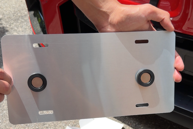 SnatchIt Plates G87 M2 Custom Removable Front Bracket