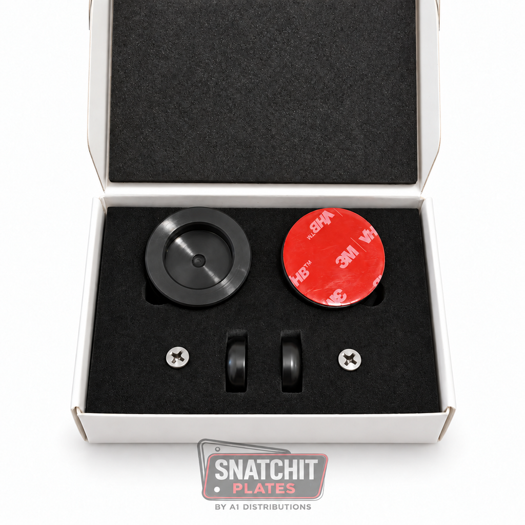 Snatchit Magnetic License Plate Holder