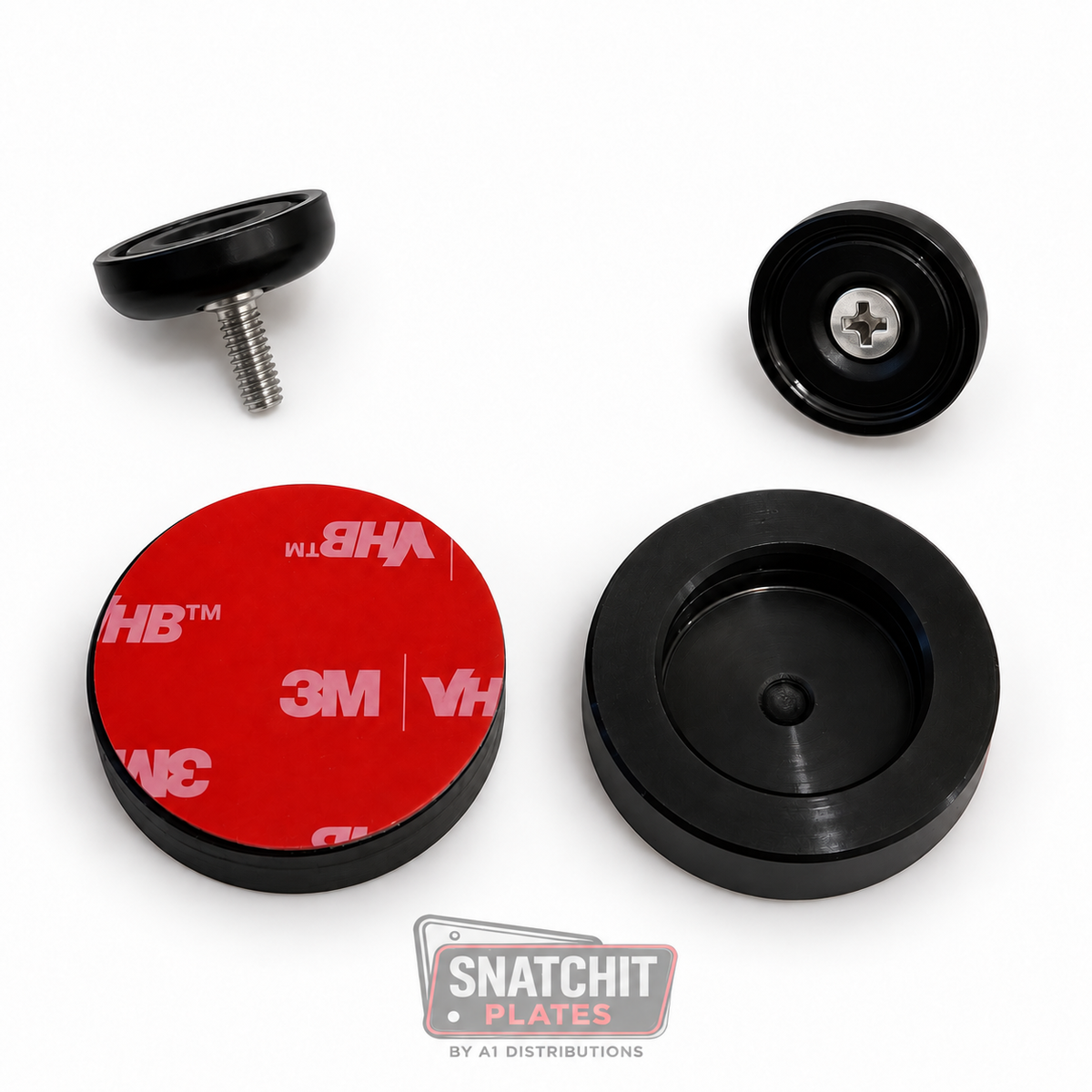 Snatchit Magnetic License Plate Holder